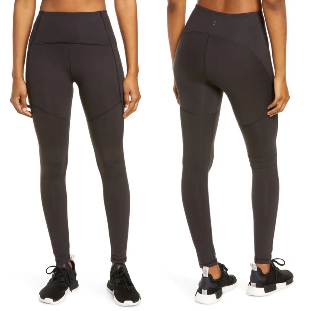 Thinx Black High Rise Side Pocket Period Leggings